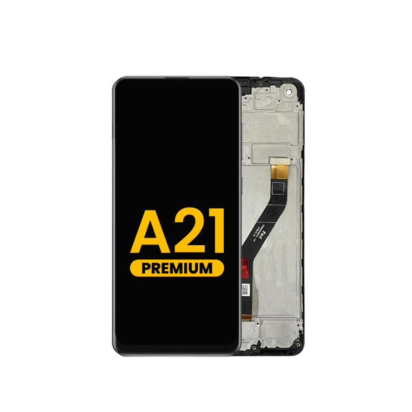 Ensamblaje de pantalla LCD con marco (Premium) para Samsung Galaxy A21 (A215/2020)