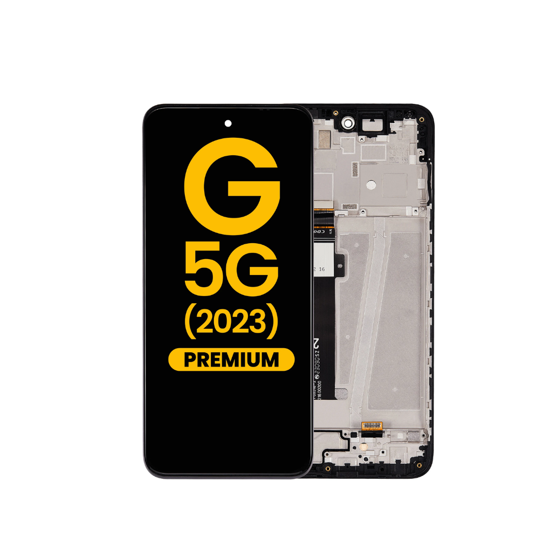 LCD Assembly with Frame for Motorola Moto G 5G (XT2313-6 / 2023) (Premium)