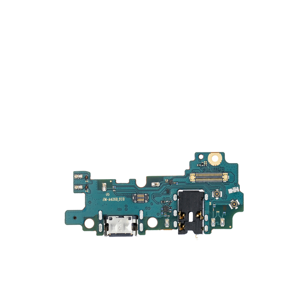 Placa de puerto de carga con conector para auriculares para Galaxy A42 5G (A426/2020) (Premium)