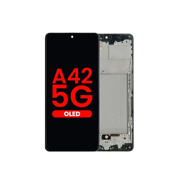 Ensamblaje OLED con marco para Galaxy A42 5G (A426/2020) (OLED de repuesto)