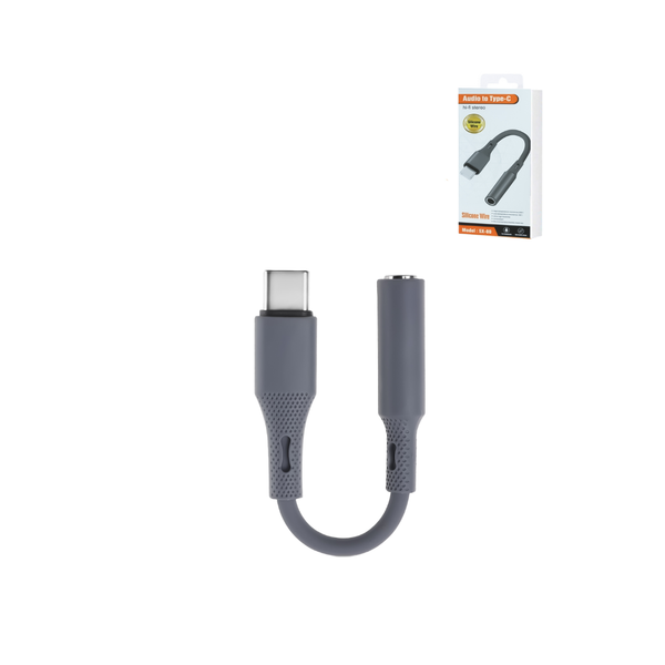 Silicone Wire Jack Adapter to USB-C