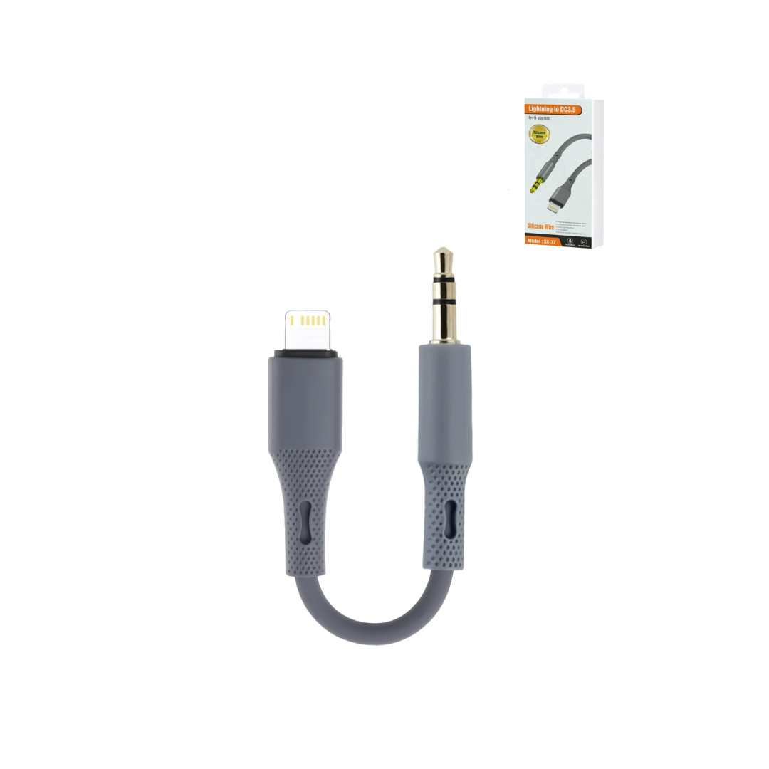 Silicone Wire USB-L to AUX
