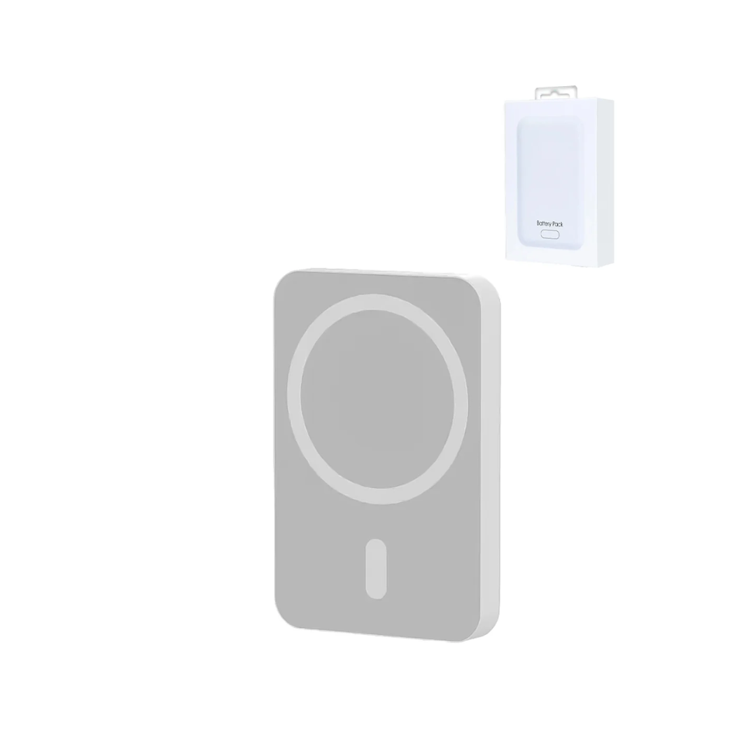 Carga inalámbrica MS PowerBank (BLANCO) (5000mAh / 5W) (Solo envío terrestre)