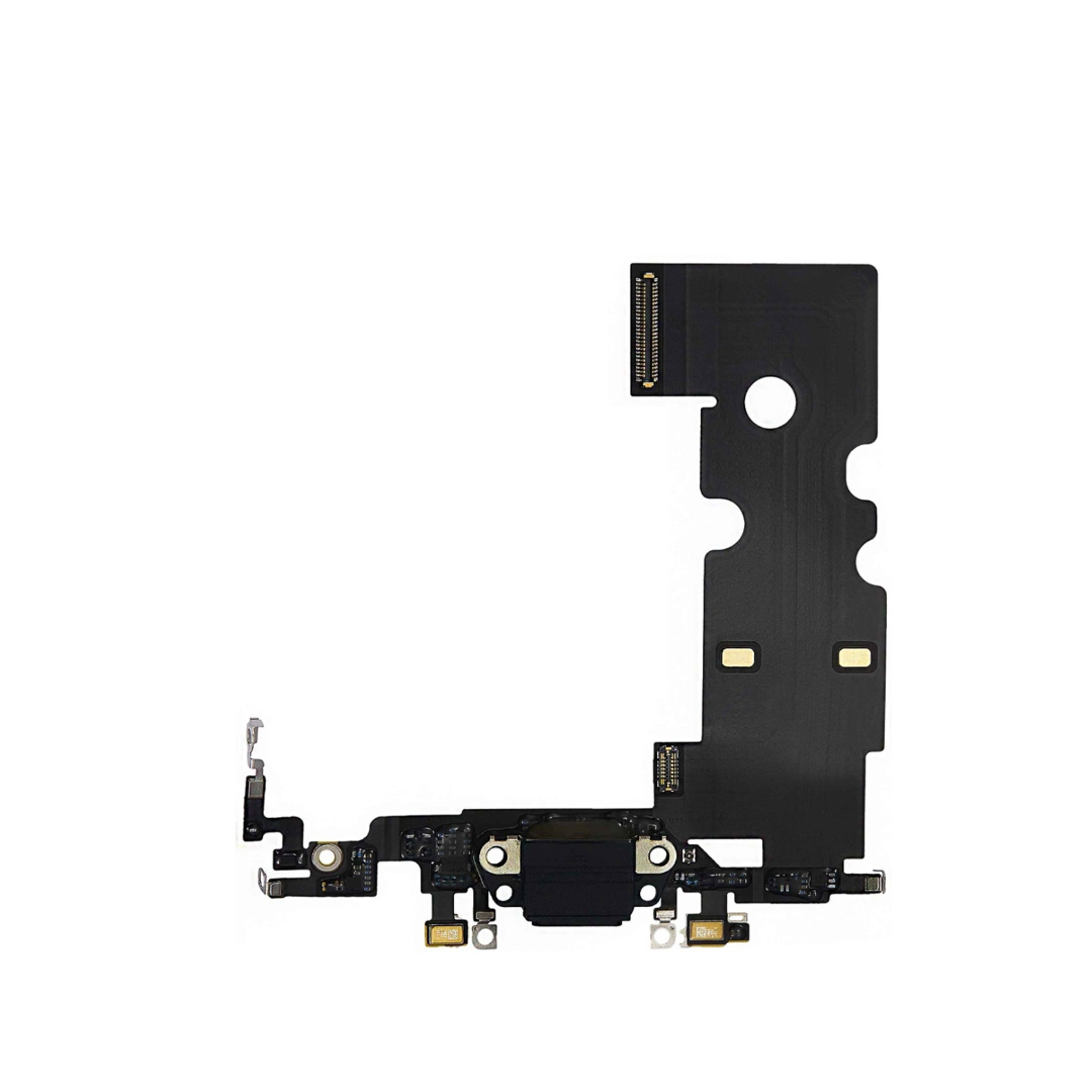 Cable Flex de Puerto de Carga para iPhone SE (2022) (NEGRO) (Calidad Premium)