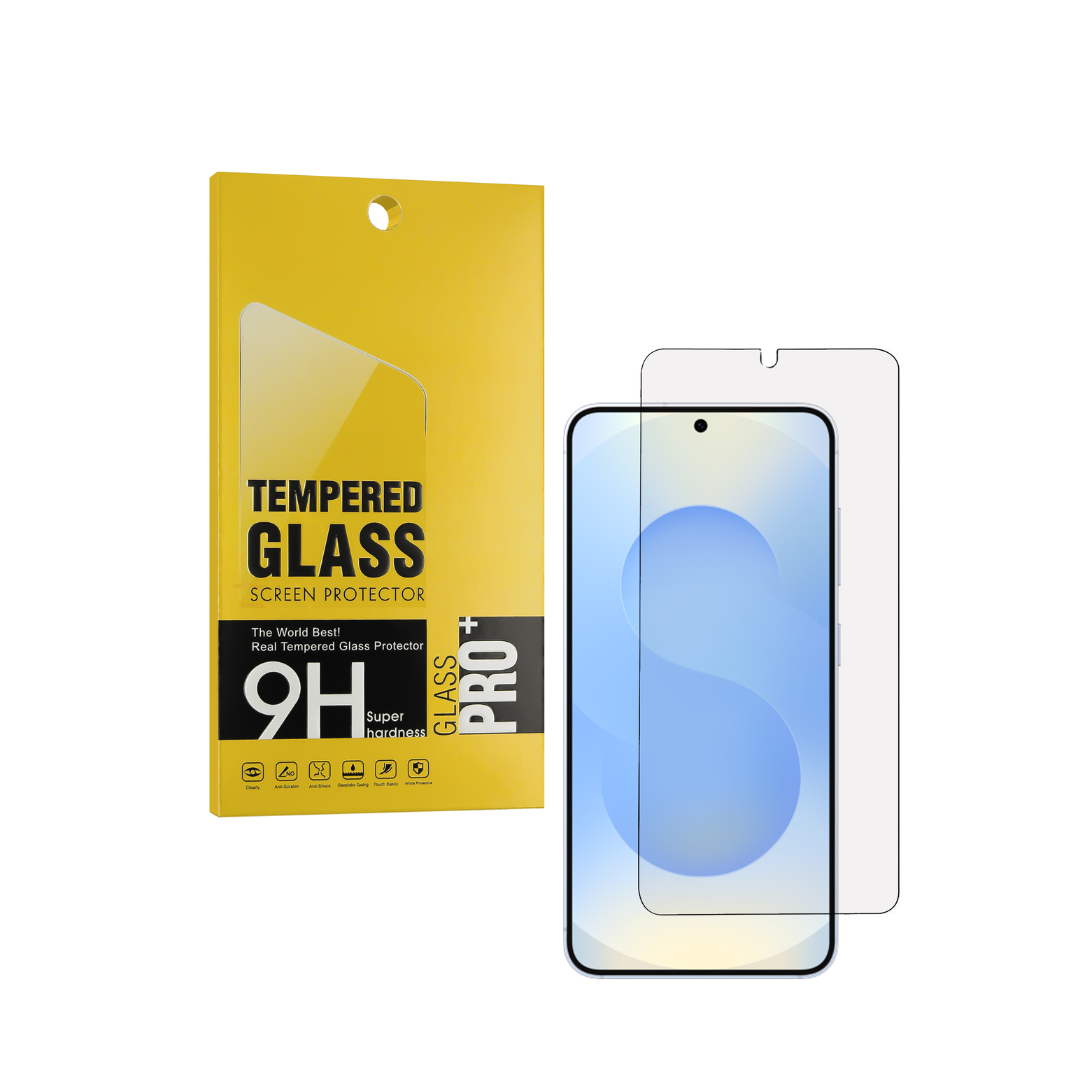 Clear Tempered Glass for Galaxy S24 / S25 (Case Friendly / 2.5D / 1 Piece)
