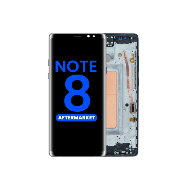 LCD Assembly with Frame for Galaxy Note 8 N950 (MIDNIGHT BLACK) (Aftermarket Incell)