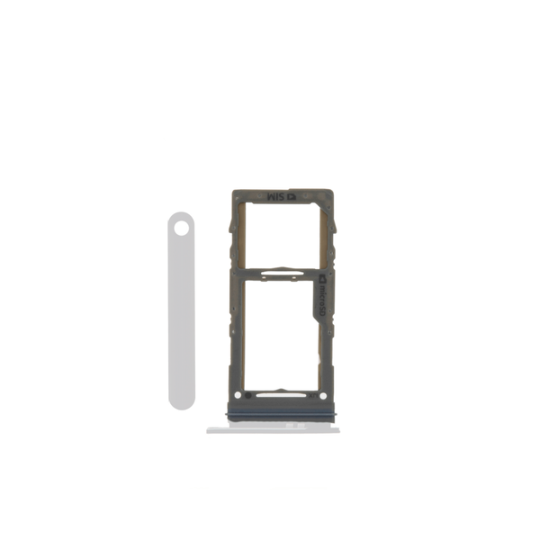 Single Sim Card Tray for Galaxy S10E / S10 Plus / S10 (WHITE)