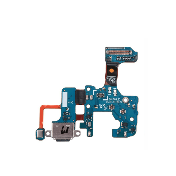 Placa de puerto de carga con cable flexible para Galaxy Note 8 (N9500) (Premium) (versión doble SIM)