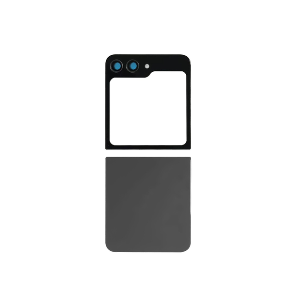 Tapa trasera para Galaxy Z Flip 5 F731 (SIN LOGO) (GRAFITO)