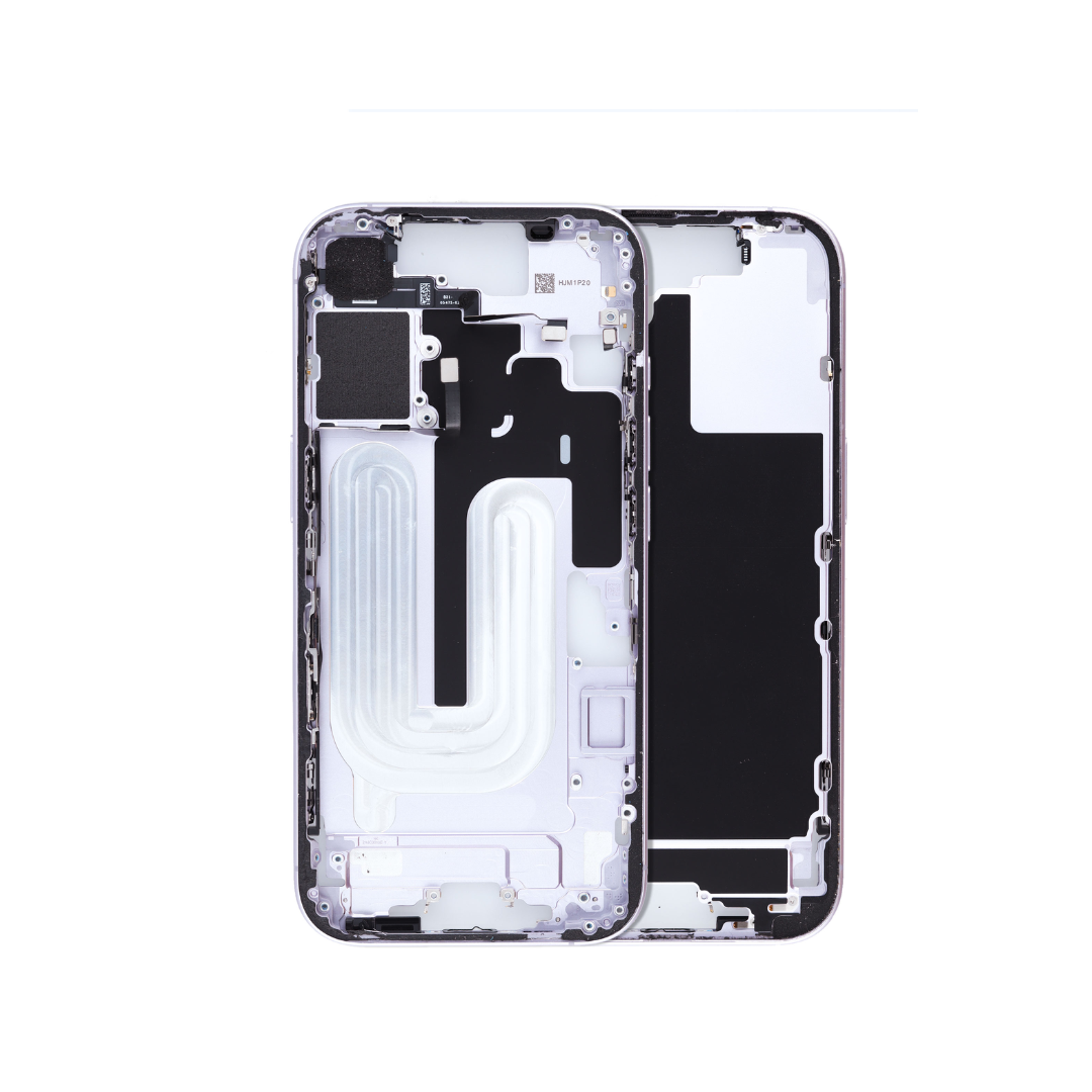 Middle Frame with Small Parts for iPhone 17 (LAVENDER) (International Version) (OEM Pull A Grade)