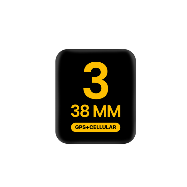 Apple iWatch (38mm) Series 3 OLED Assembly (GPS & Cellular Version) (Premium)