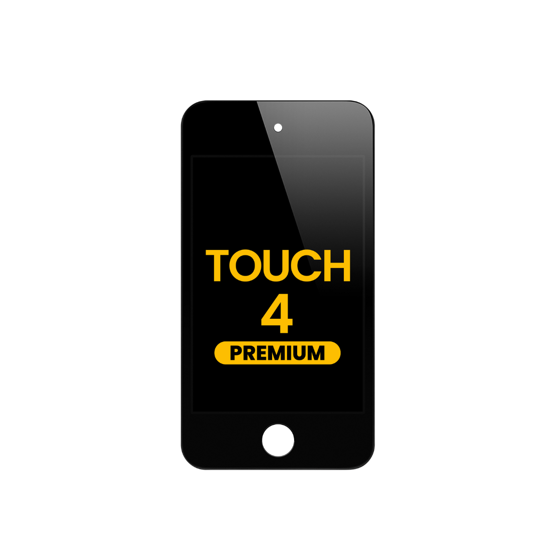 iPod Touch 4 LCD Assembly (BLACK) (Premium)