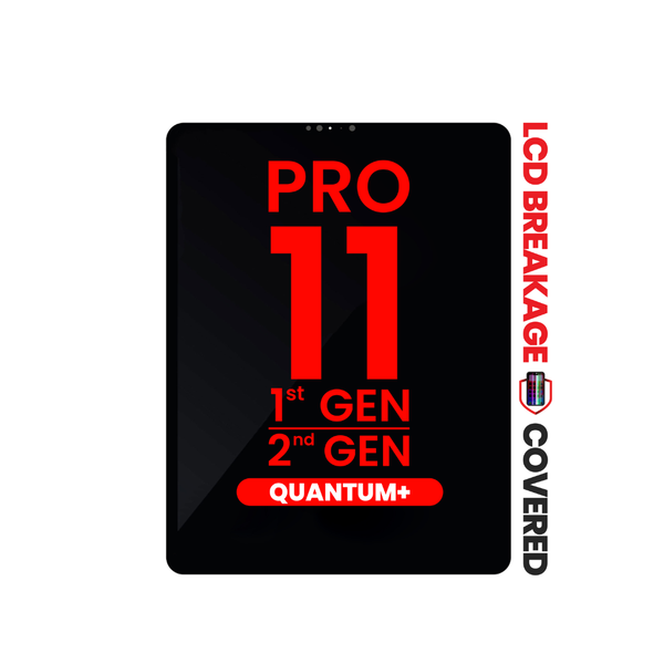 Quantum+ Ensamblaje de pantalla LCD para iPad Pro de 11 pulgadas (1.ª generación/2018) / (2.ª generación/2020) (Garantía exclusiva por rotura de LCD)