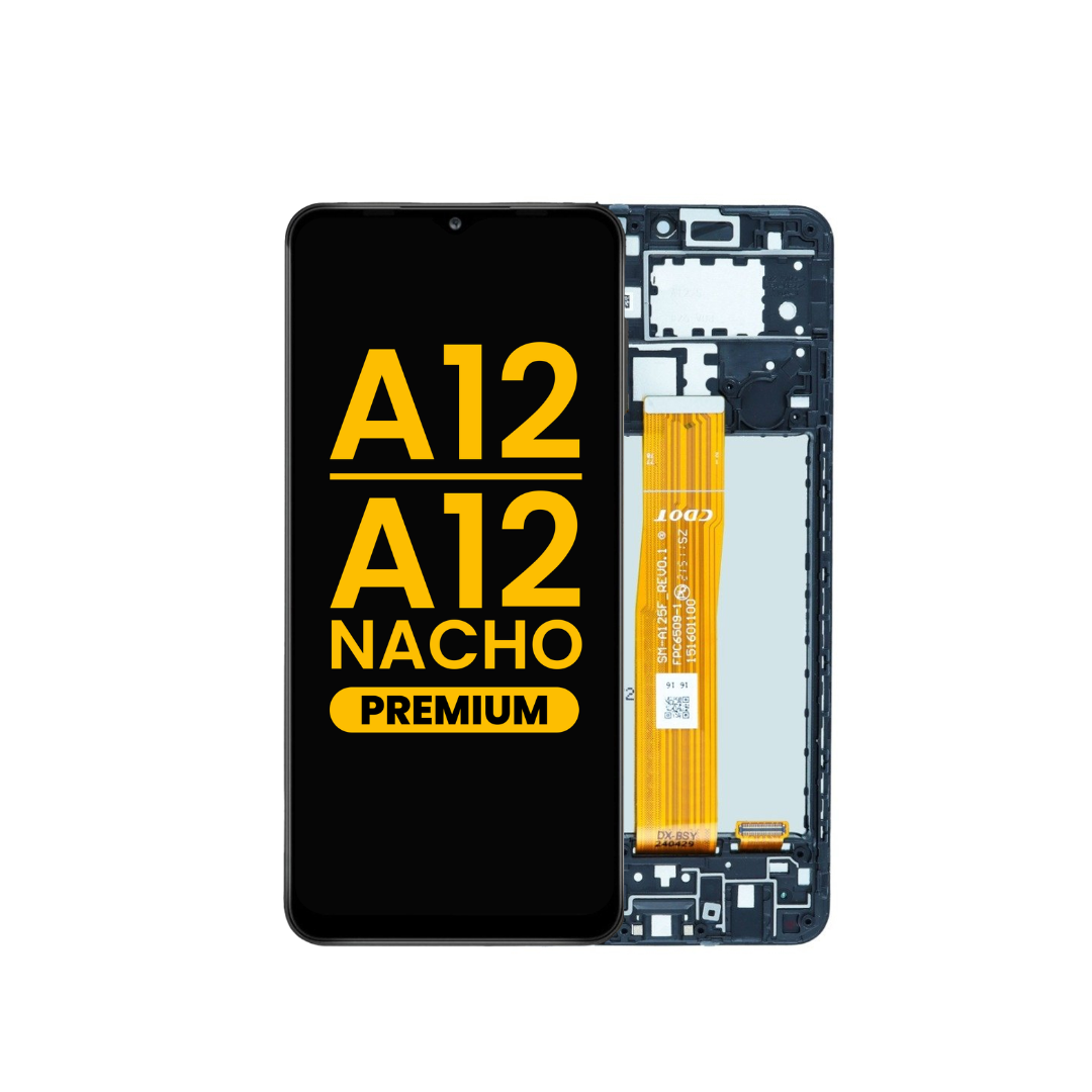 LCD Assembly with Frame for Galaxy A12 (A125 / 2020) / A12 Nacho (A127 / 2021) (Premium)