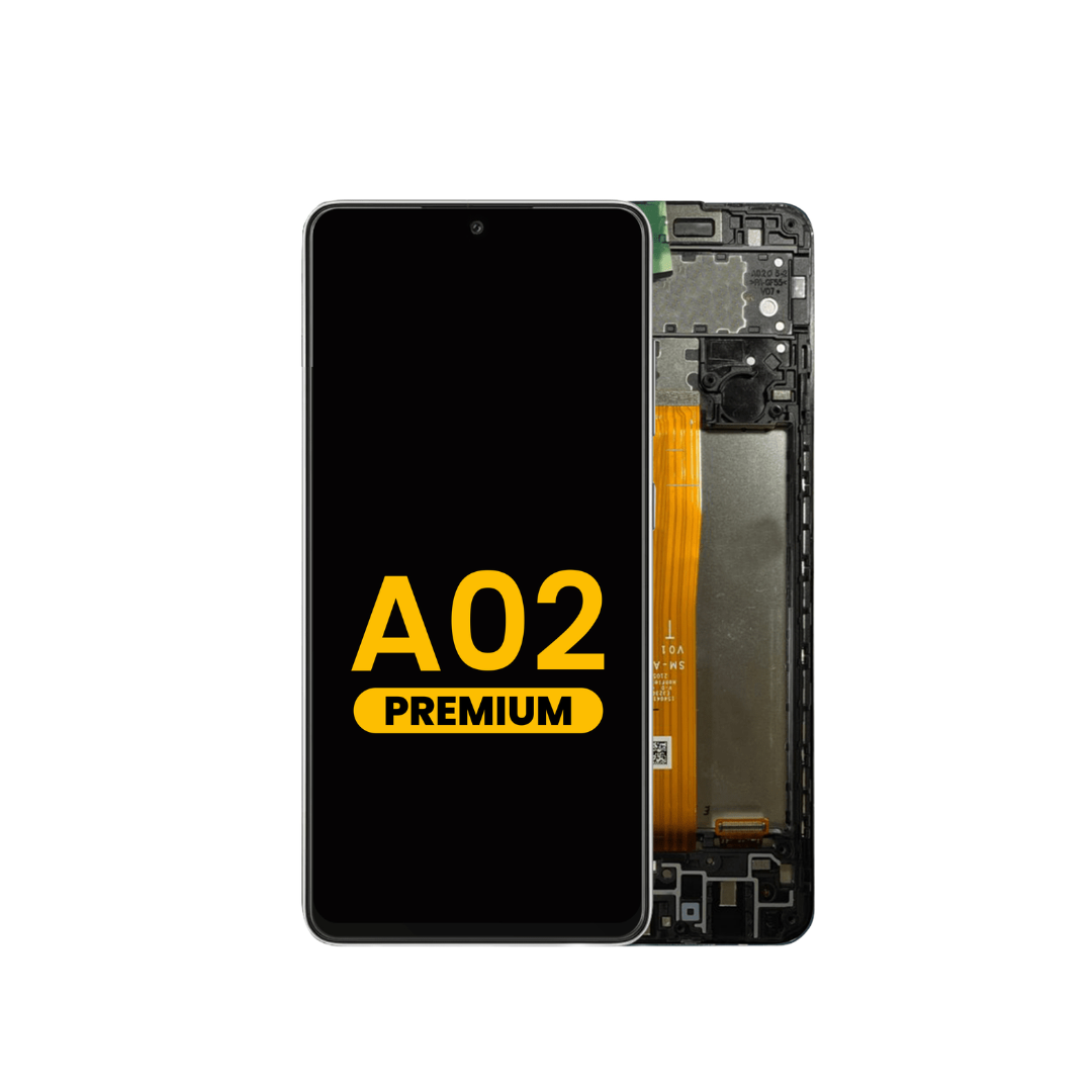 Samsung Galaxy A02 (A022 / 2020) LCD Assembly with Frame (Premium)