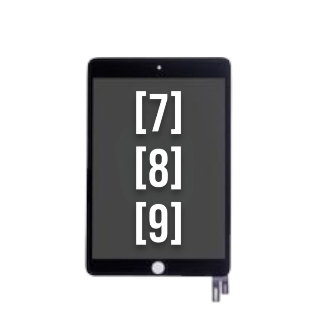 Apple iPad 7/8/9 Digitizer Black