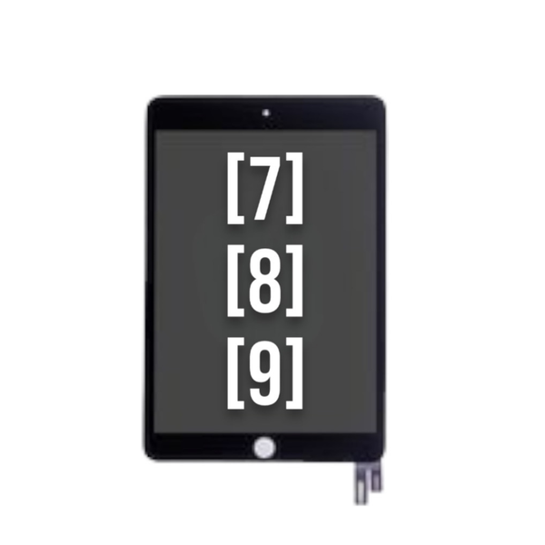 Apple iPad 7/8/9 Digitizer Black