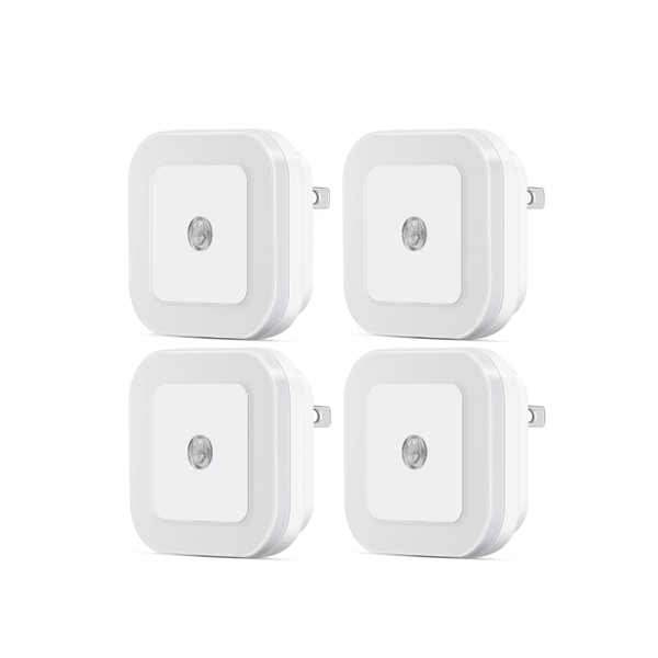 Auto On/Off Night Light (4 Piece Set)