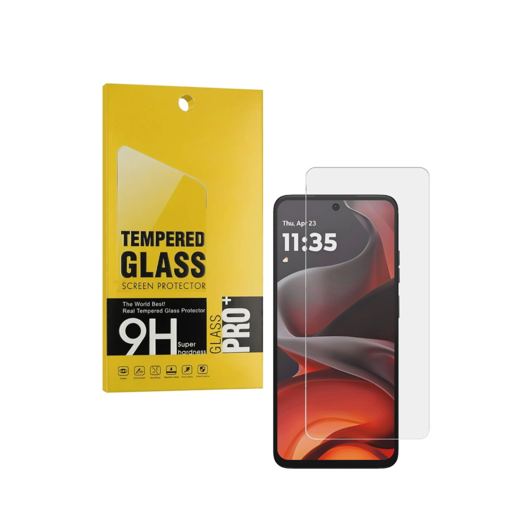 Clear Tempered Glass for Motorola Moto G15 (XT2521-3 /2025) / G15 Power (XT2521-5 /2025) / G 5G 2025 (XT2513-6) / G05 (XT2523 / 2025) / E15 (XT2523-6 / 2025) (2.5D / 1 Piece)