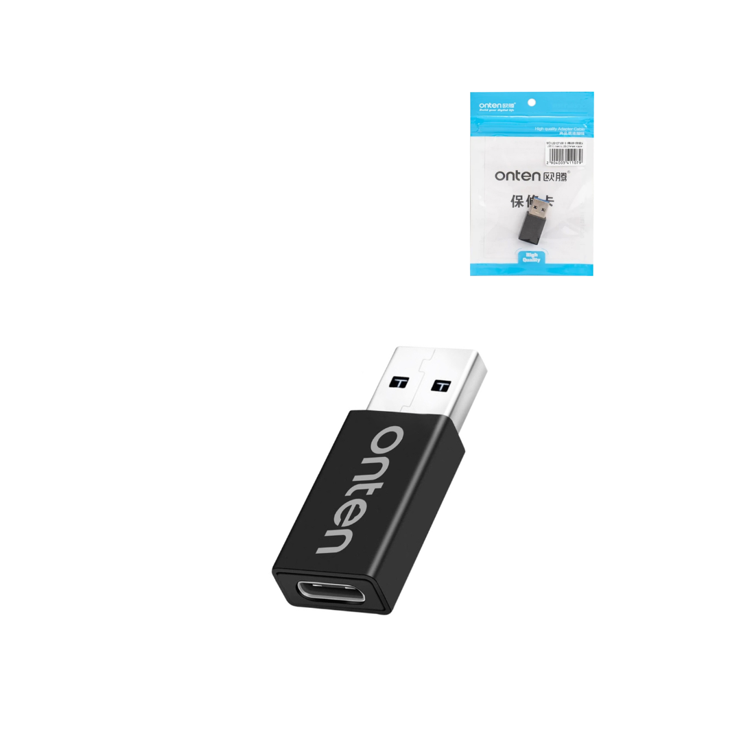 Onten USB A Male to USB C 3.0 Female Adapter
