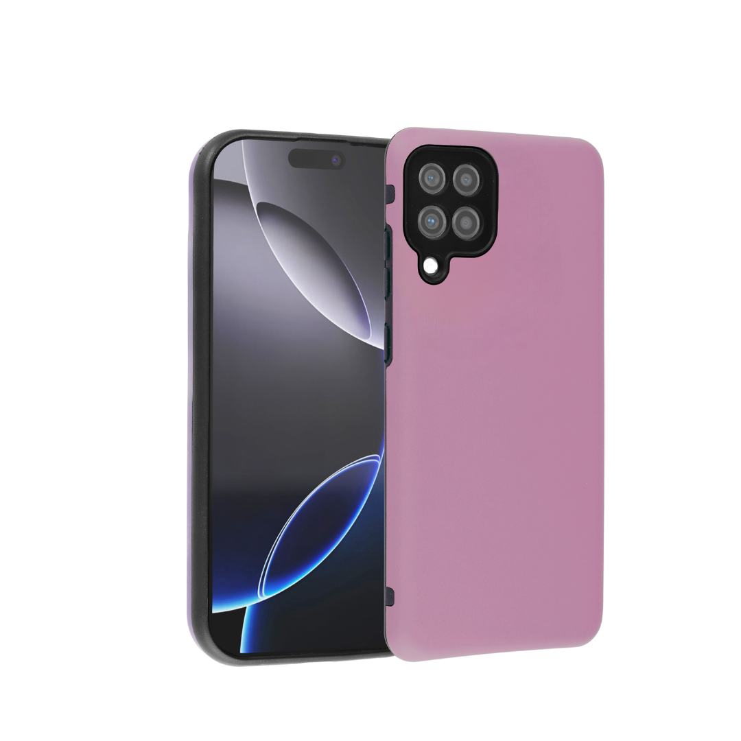 Full Cover New Design Silicone Case - LIGHT PINK for Galaxy A42 5G
