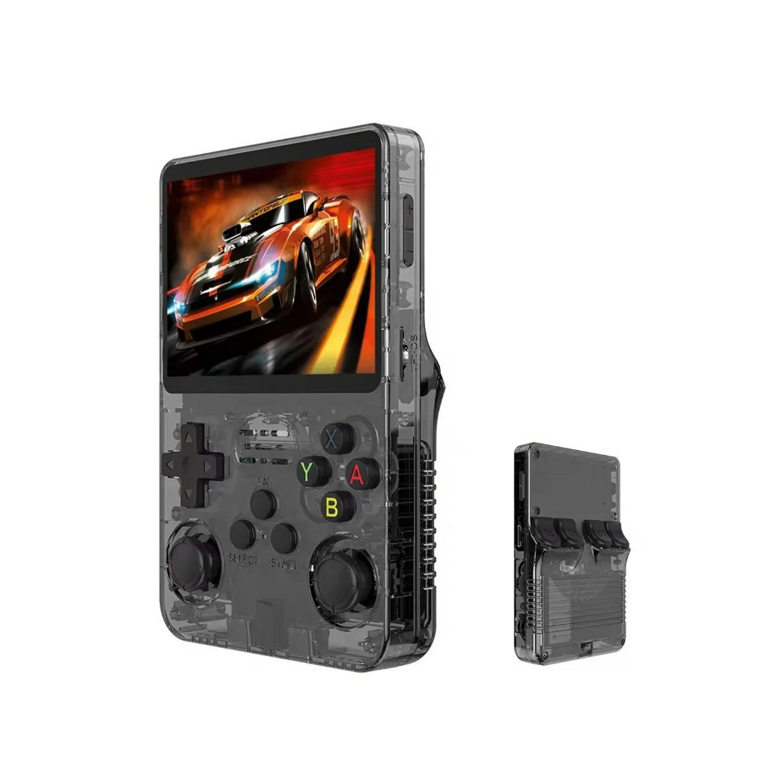 All In One Retro Gaming Handheld Console with 40000+ Games (BLACK) (128GB)