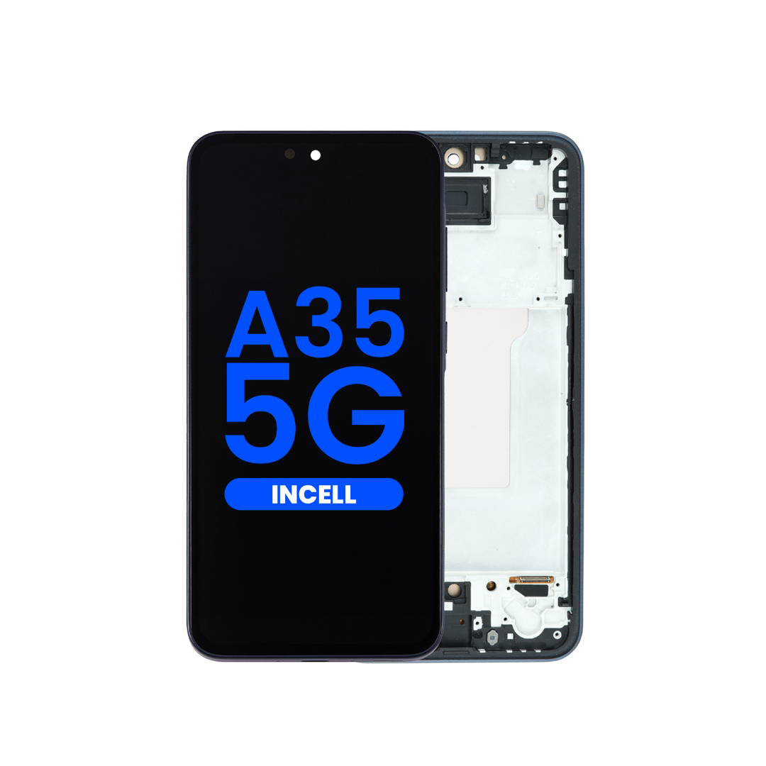 LCD Assembly with Frame for Galaxy A35 5G (A356 / 2024) (NAVY) (Aftermarket Incell)