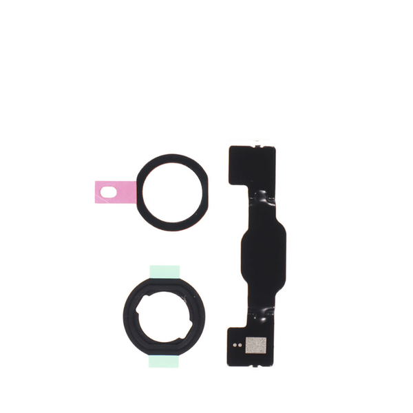 Home Button Holding Bracket with Rubber Gasket for iPad 10.2 7 / 8 / 9 / iPad 6 (2018) / iPad 5 (2017)