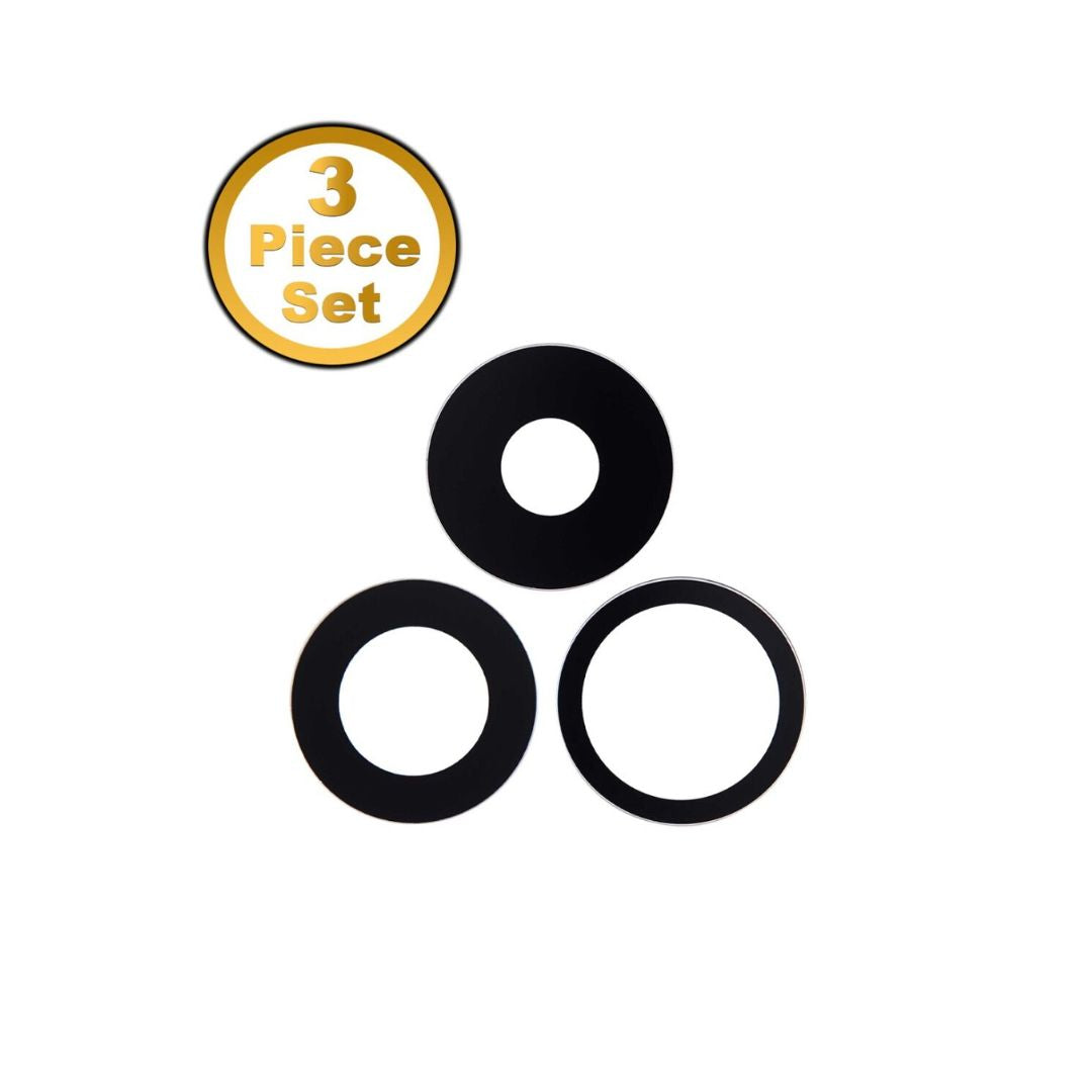Lente de cámara trasera con cinta adhesiva para iPhone 14 Pro Max/14 Pro (juego de 3 piezas) (Premium)