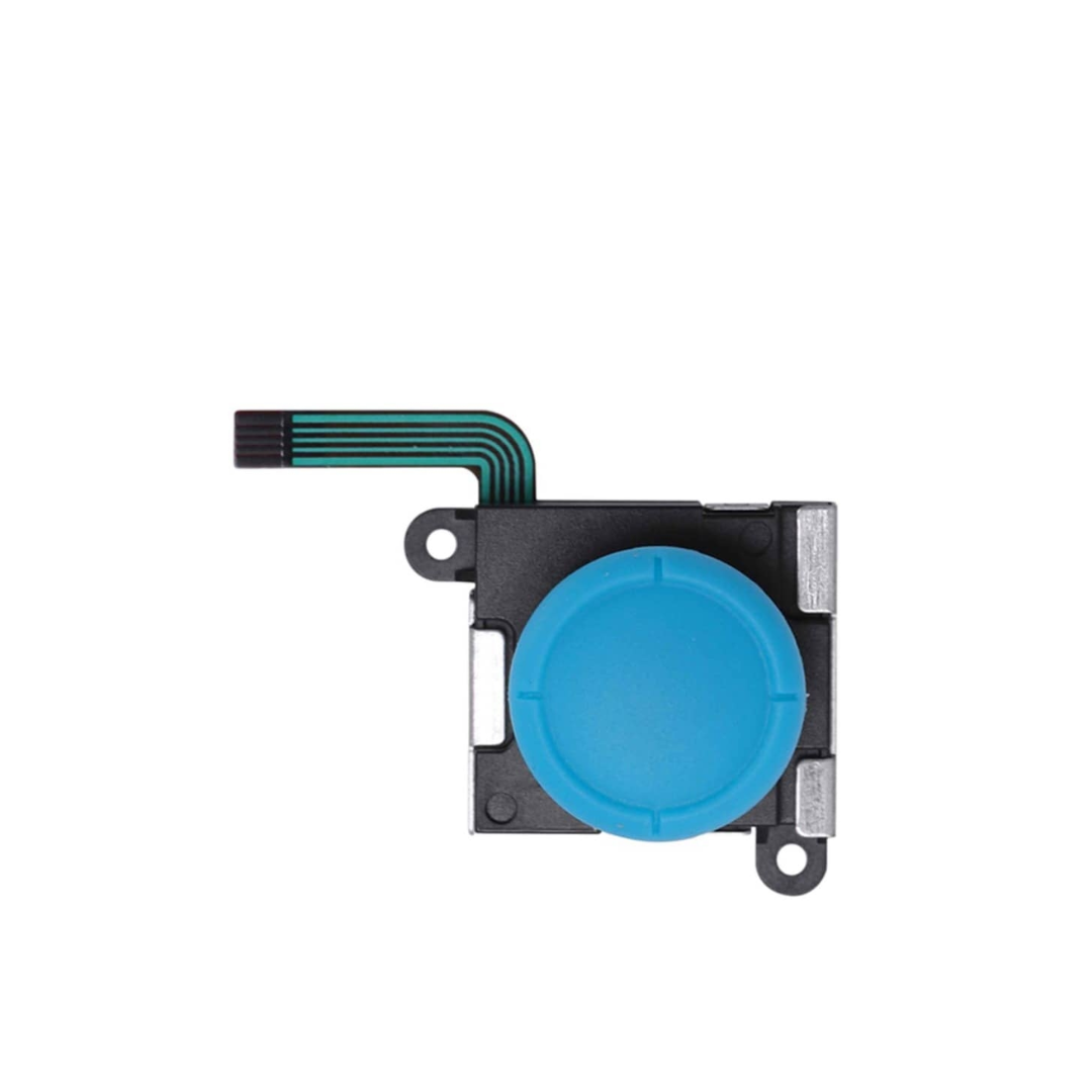 Tapa de joystick analógica 3D (AZUL) para el controlador Joy Con OLED de Nintendo Switch / Switch Lite / Switch