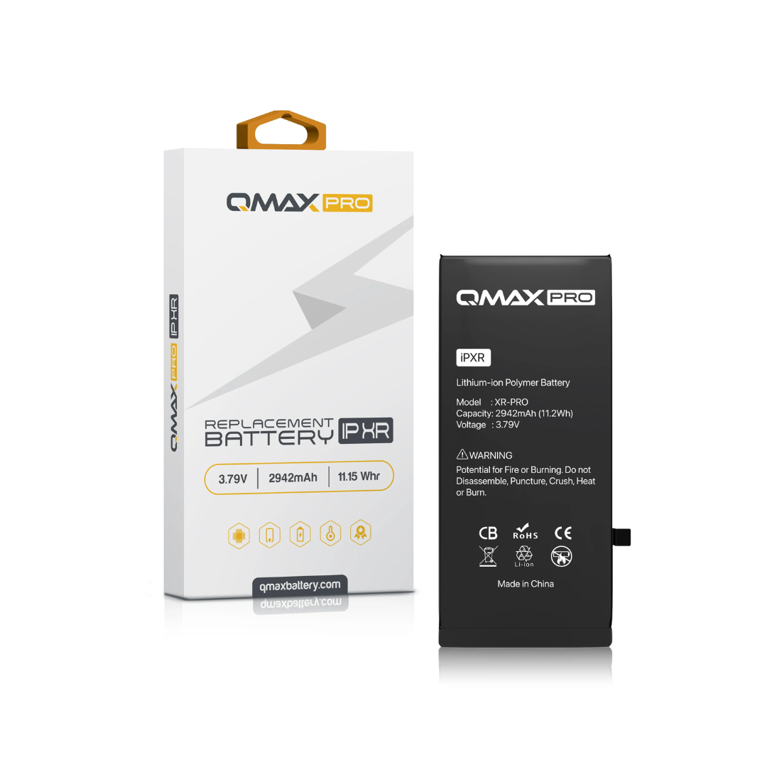 Batería de repuesto QMAX Pro para iPhone XR (2942 mAh)