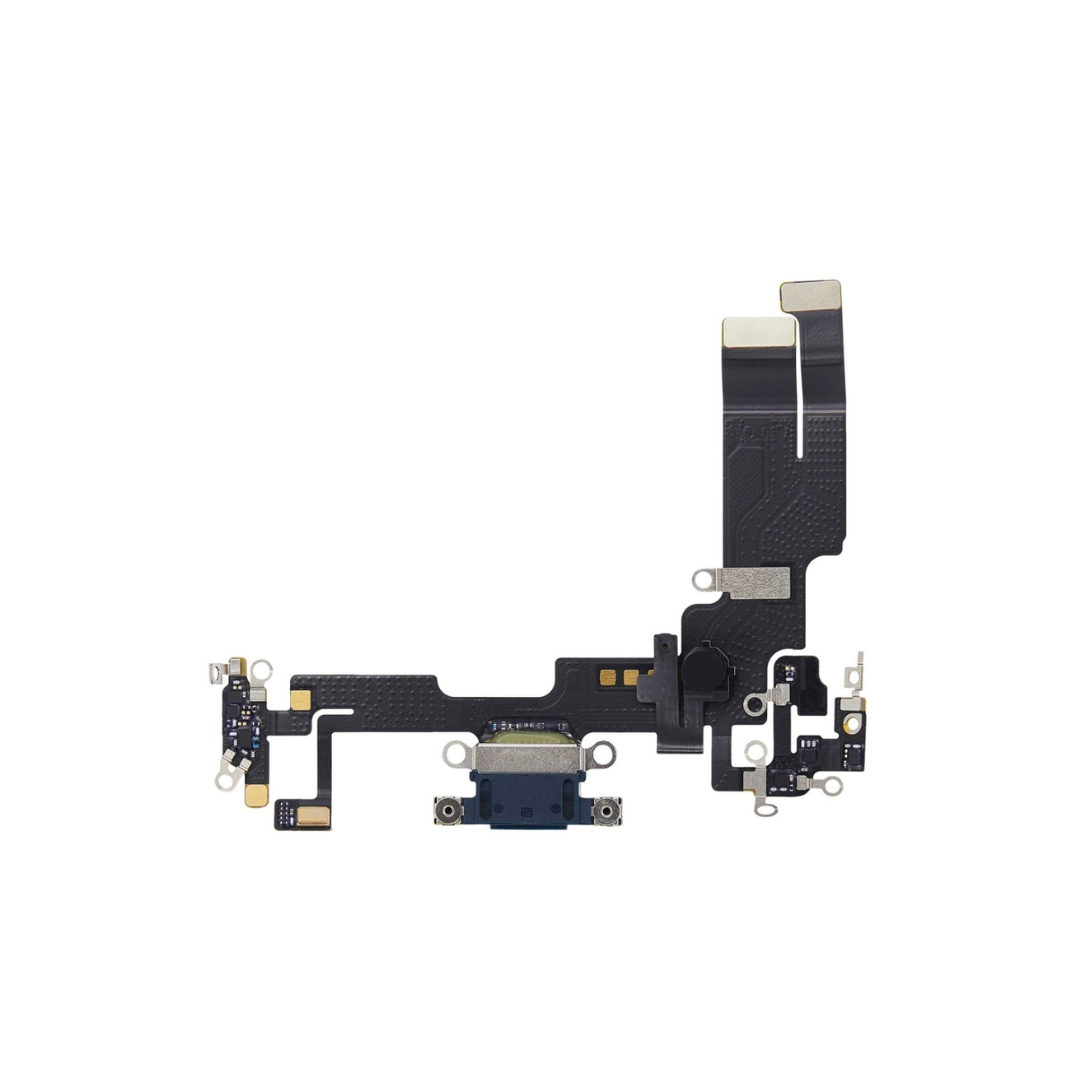 Cable flexible del puerto de carga para iPhone 14 (MIDNIGHT) (Premium)