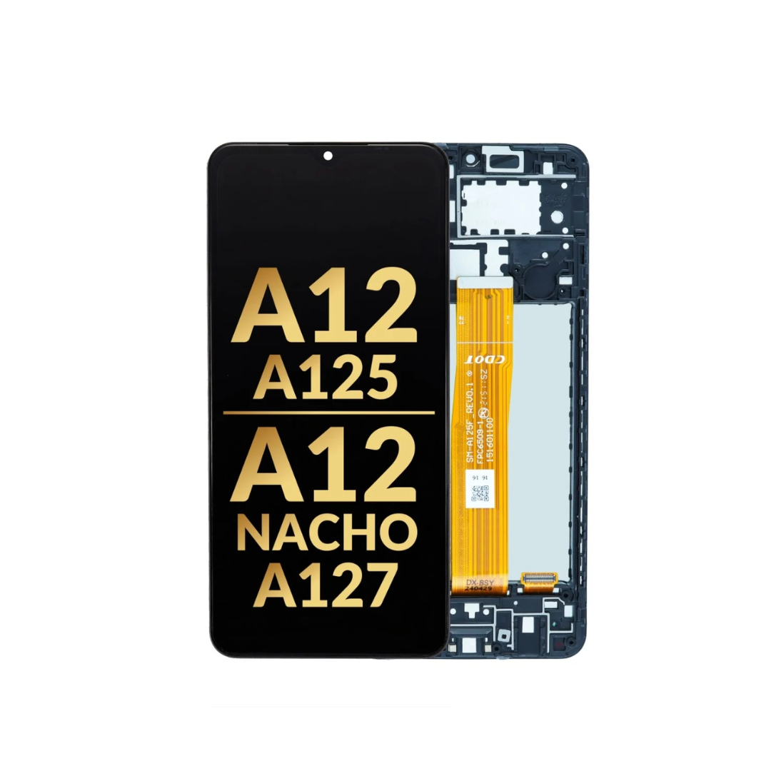 LCD Assembly with Frame for Galaxy A12 (A125 / 2020) / A12 Nacho (A127 / 2021) (Premium)