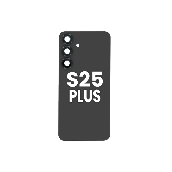 Back Cover with Camera Lens and Adhesive for Galaxy S25 Plus (BLUEBLACK)