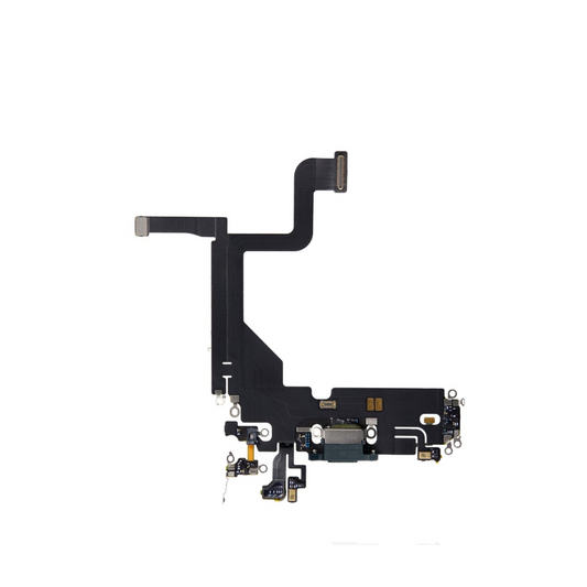 iPhone 13 Pro Charging Port Flex Cable (ALPINE GREEN) (OEM PULL)