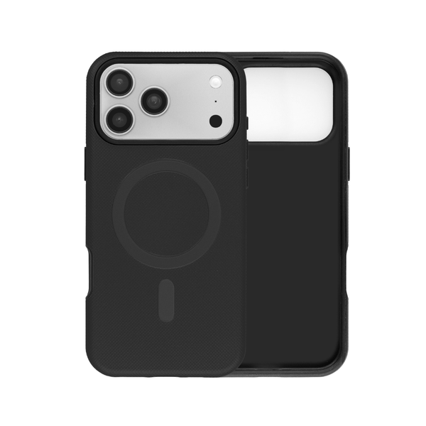 Soft Touch Matte Finish MagSafe Case (BLACK)