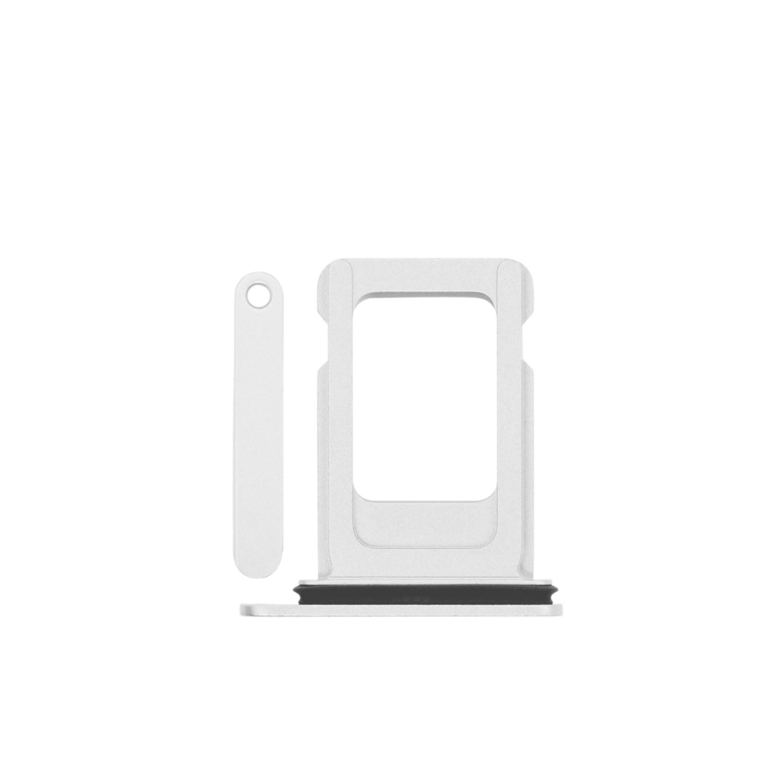 Bandeja para una sola tarjeta SIM para iPhone 12 (PLATA)