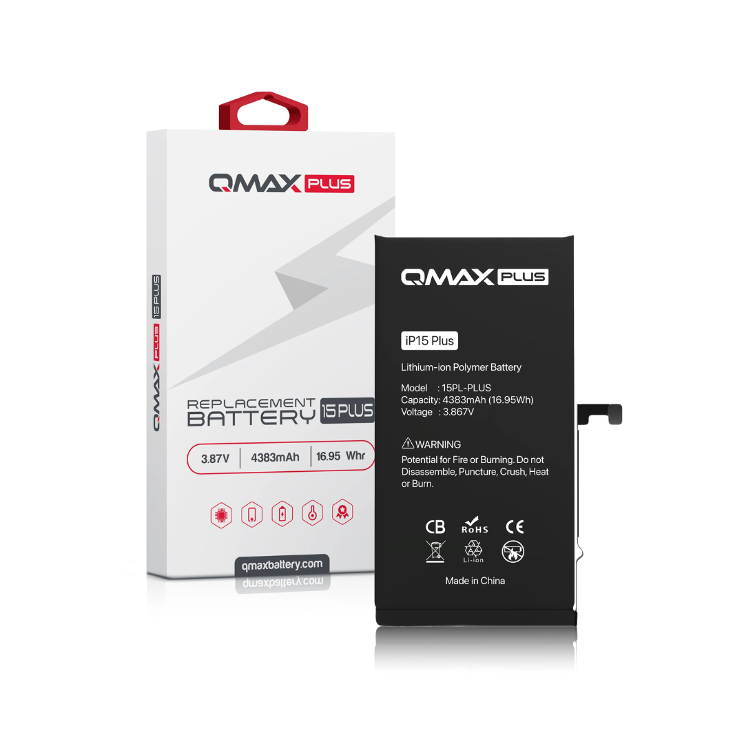 Batería de repuesto QMAX Plus para iPhone 15 Plus