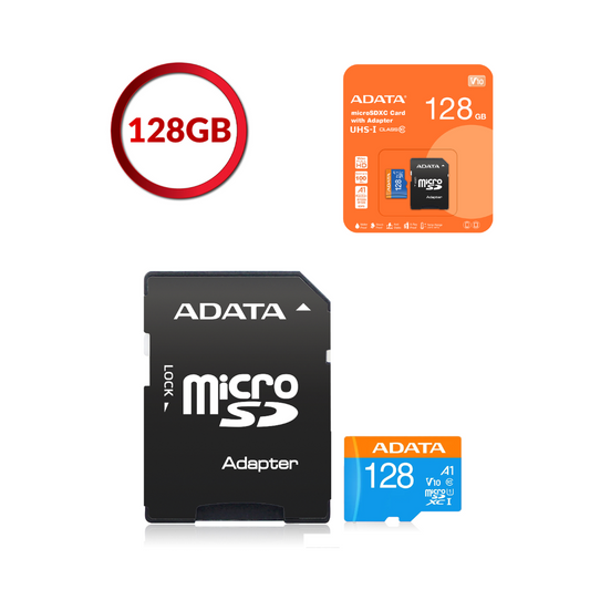 Adata MicroSD Card - 128GB (Class 10)