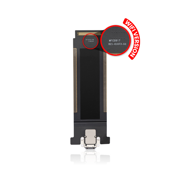 Charging Port Flex Cable Compatible For iPad Pro 12.9" 2nd Gen (2017) (WiFi Version) (Space Gray)