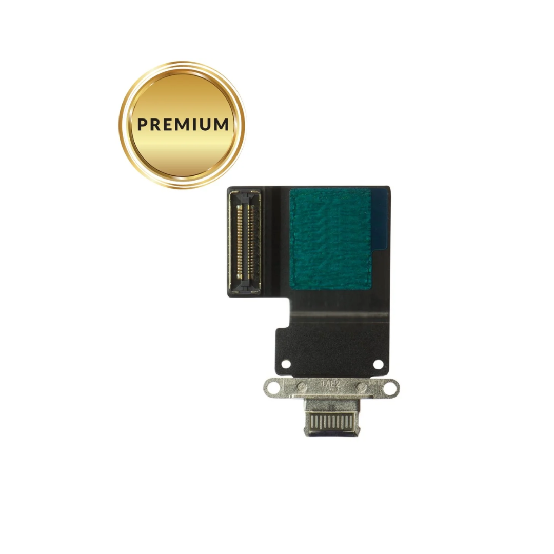 Cable flexible de puerto de carga (NEGRO) para iPad Pro 12.9 (2020) / 12.9 (2018) / Pro 11 (2020) / Pro 11 (2018)