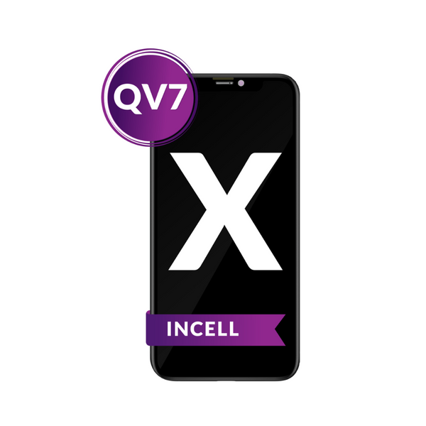 Ensamblaje de pantalla LCD para iPhone X (Incell de repuesto/QV7)