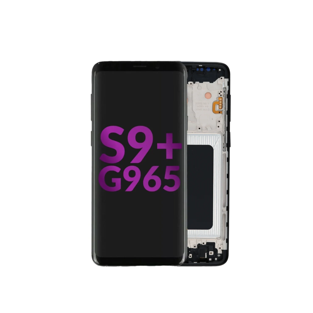LCD Assembly with Frame for Galaxy S9 Plus G965 (MIDNIGHT BLACK) (Aftermarket INCELL)