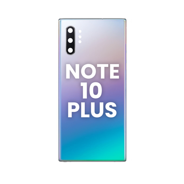 Back Glass with Camera Lens and Adhesive for Galaxy Note 10 Plus (AURA GLOW)