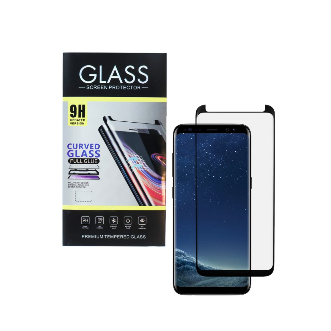 Full Glue Tempered Glass for Galaxy S8 Plus (Case Friendly / 3D Curved / 1 Piece)