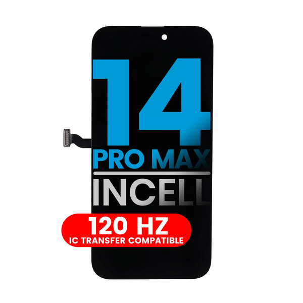 Pantalla LCD compatible con iPhone 14 Pro Max (Repuesto: AQ7/Incell) (120 Hz)