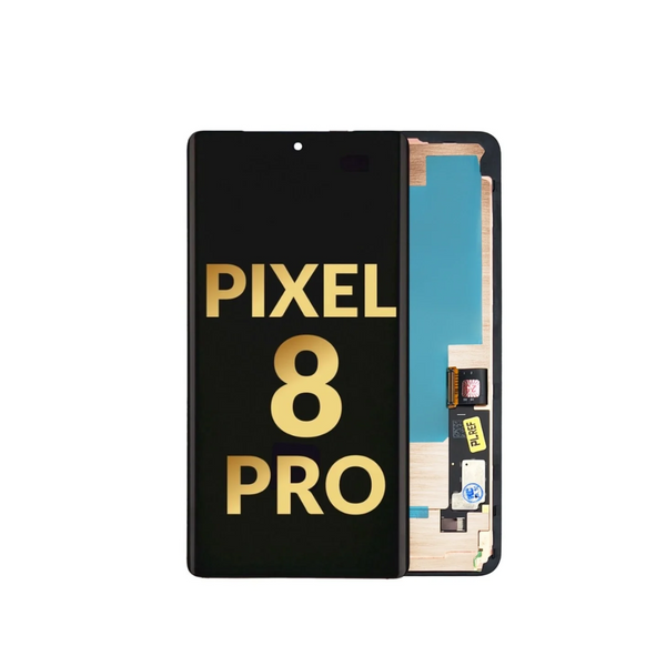 OLED Assembly with Frame for Google Pixel 8 Pro (Without Fingerprint Sensor) (Premium)