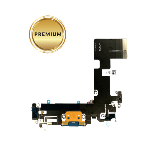 Cable flexible del puerto de carga para iPhone 13 (AZUL) (Premium)