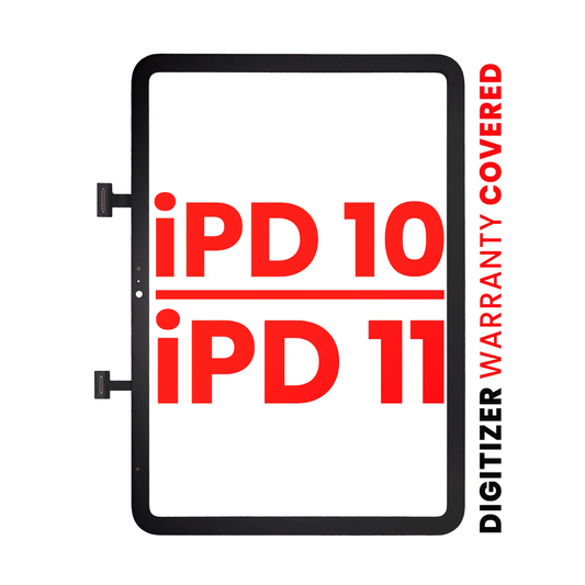 Digitalizador compatible con iPad 10 (2022) / iPad 11 (2025) (Pro: XO7) (WiFi y datos móviles) (todos los colores)