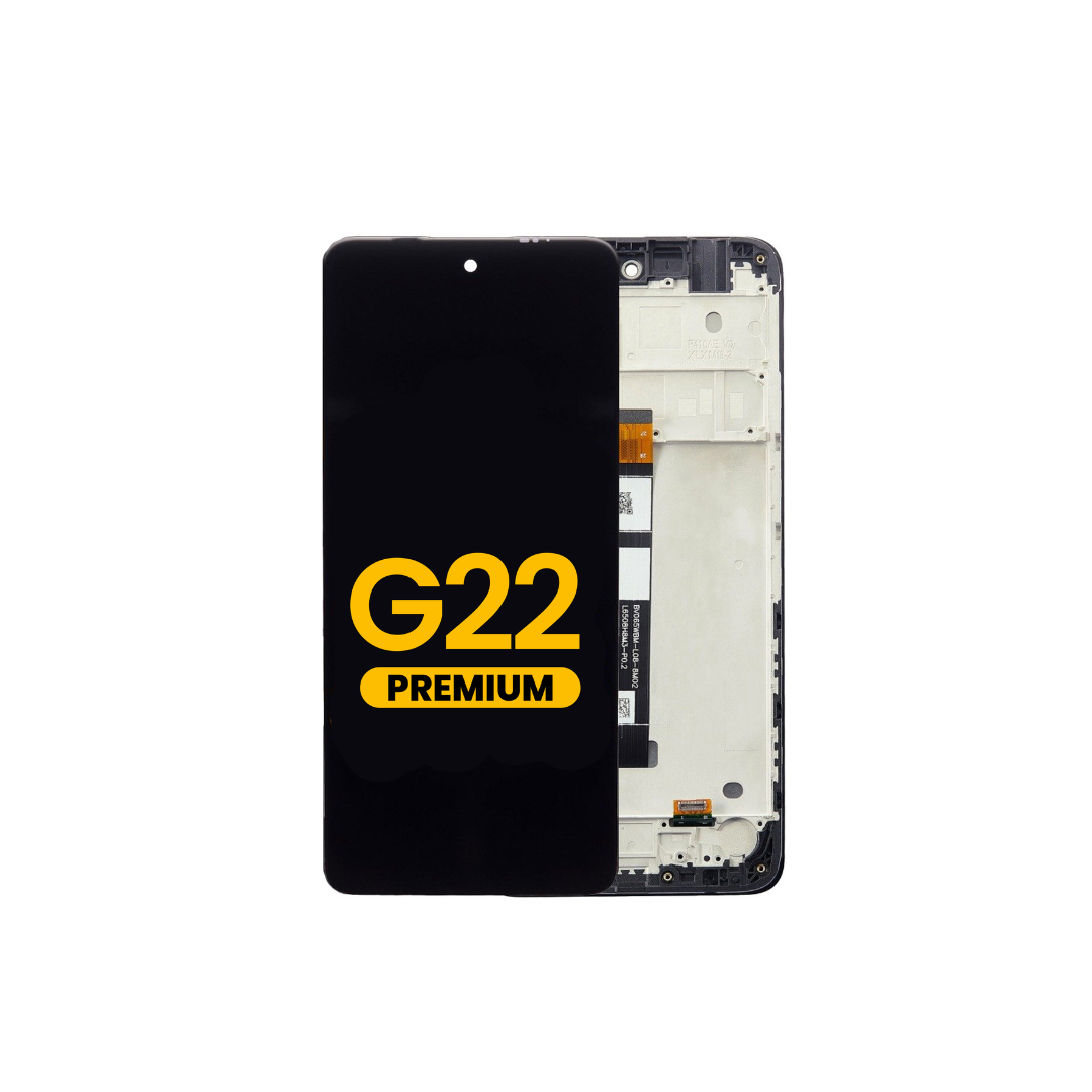 LCD Assembly with Frame for Motorola Moto G22 (XT2231) (Premium)